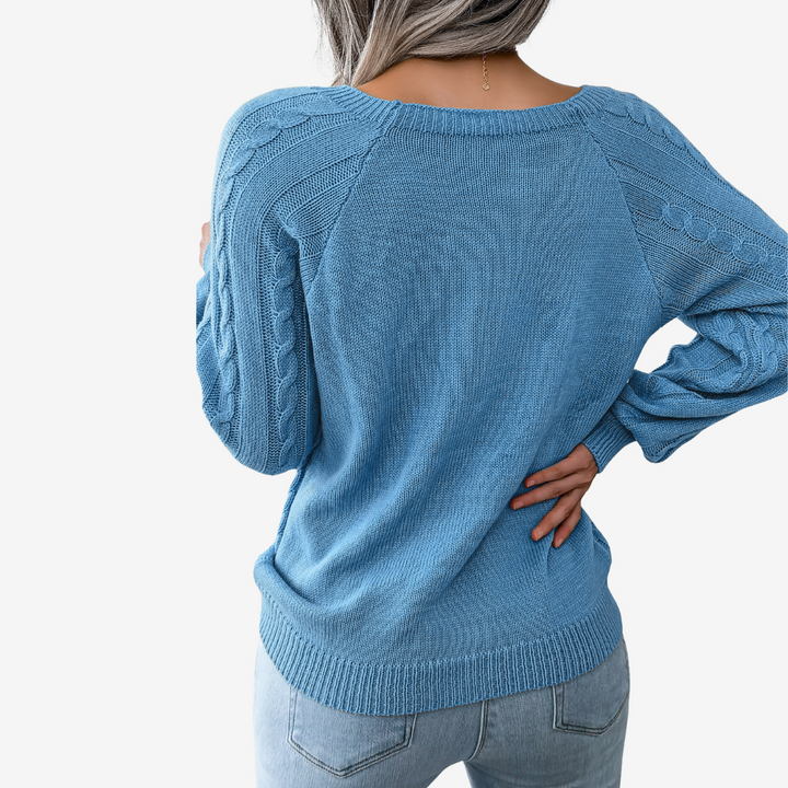 Meli™ Button Detail Sweater