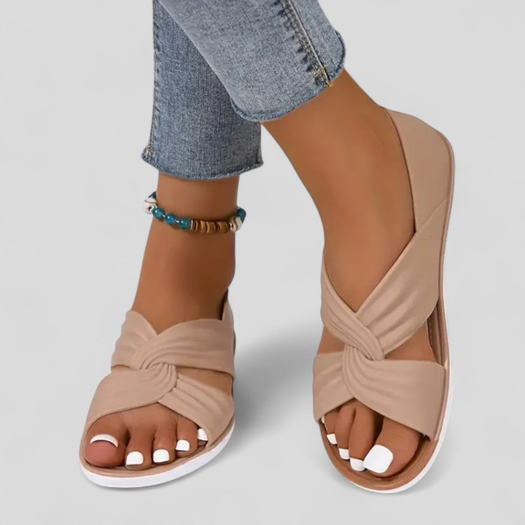 Lesley - Orthopedic Crisscross Comfort Sandals