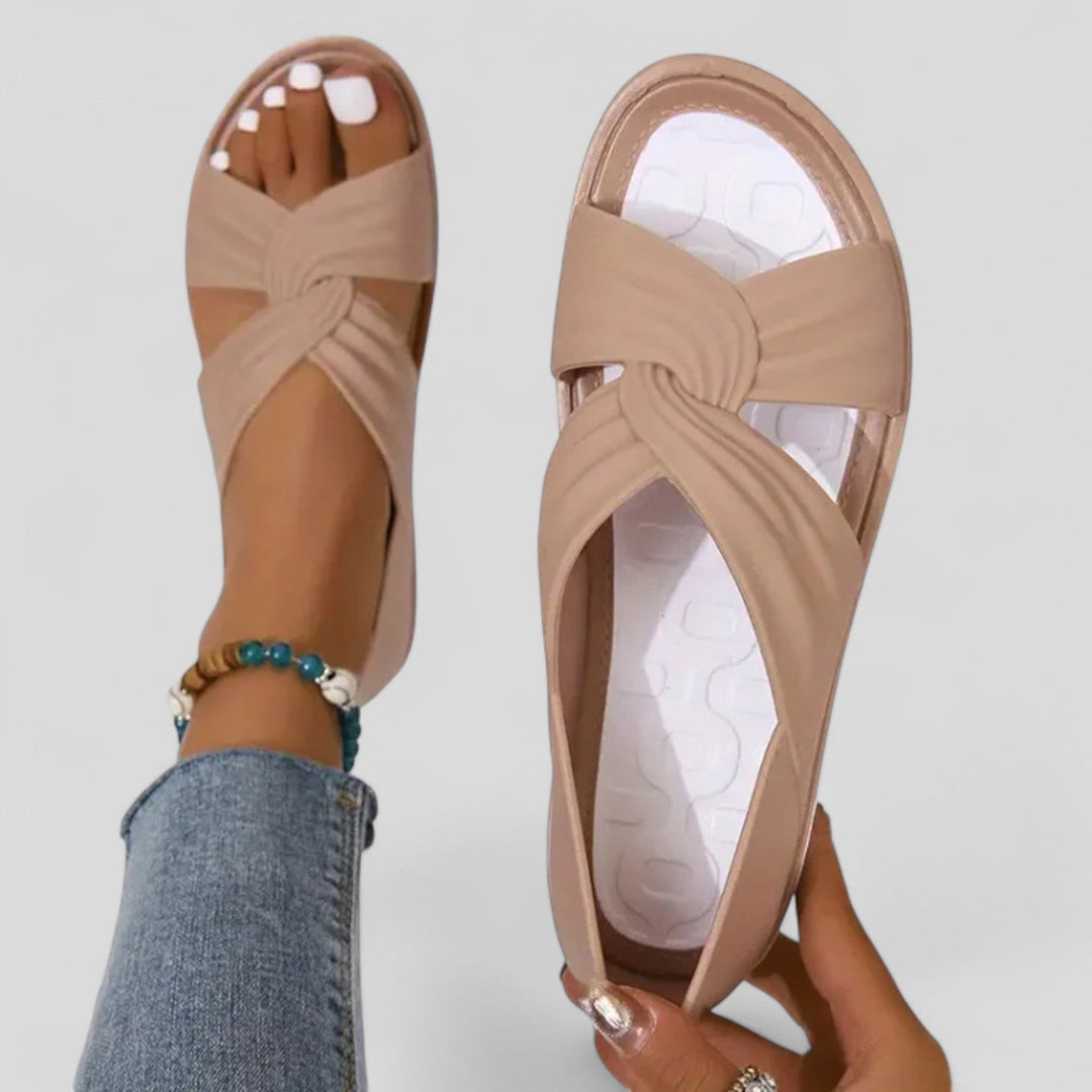 Lesley - Orthopedic Crisscross Comfort Sandals