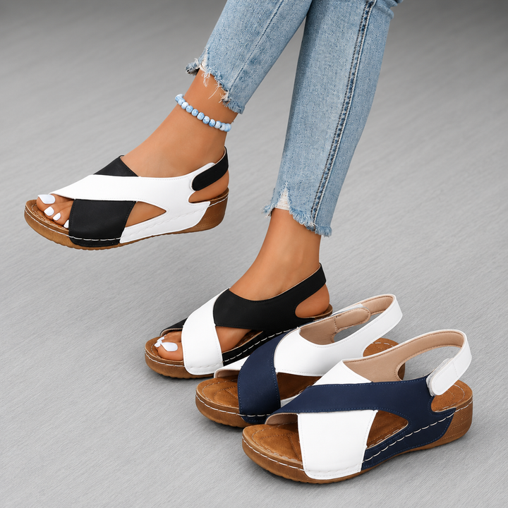 Inclivara - Orthopedic Incline Wedge Sandals