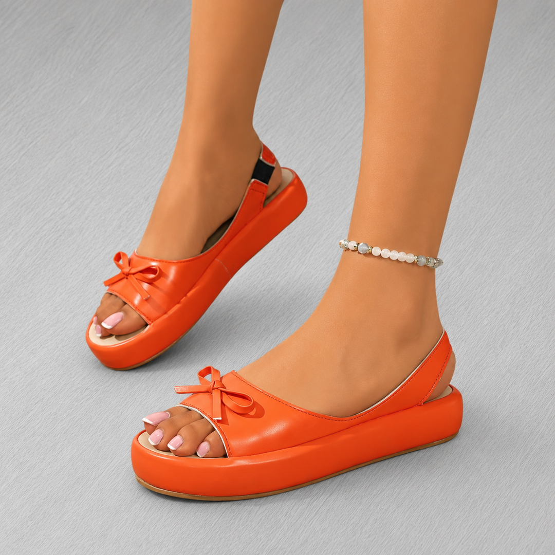 Soléya - Orthopedic Padded Platform Sandals