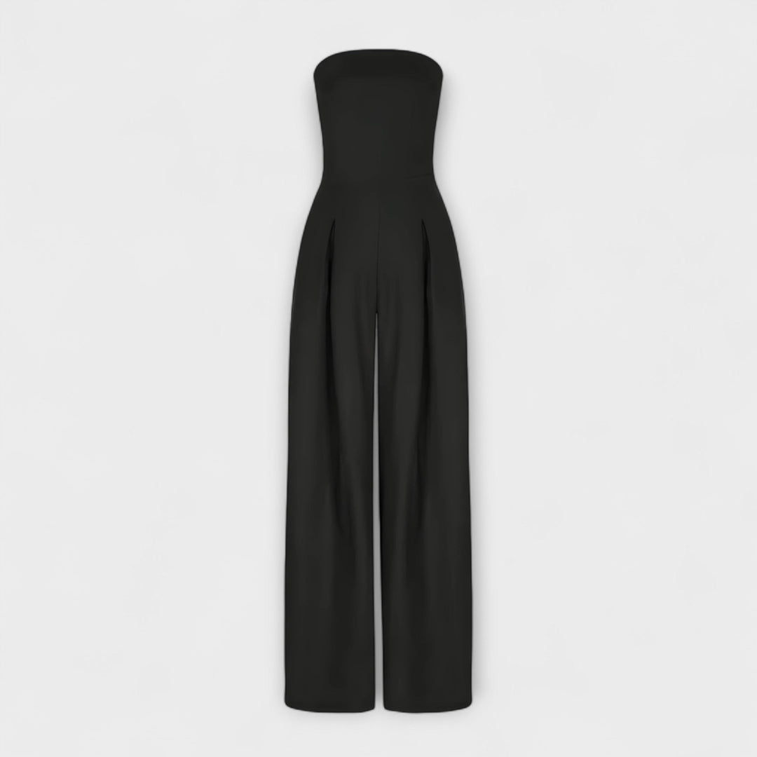 Kiora™ | Elegant strapless jumpsuit