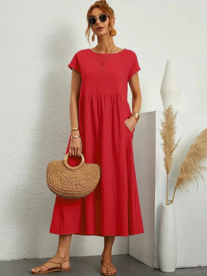 Gabrielle™ — Flowing Midi Dress