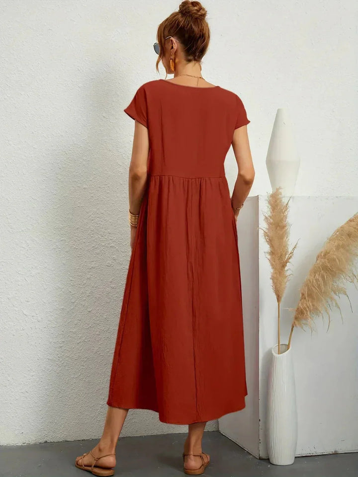Gabrielle™ — Flowing Midi Dress