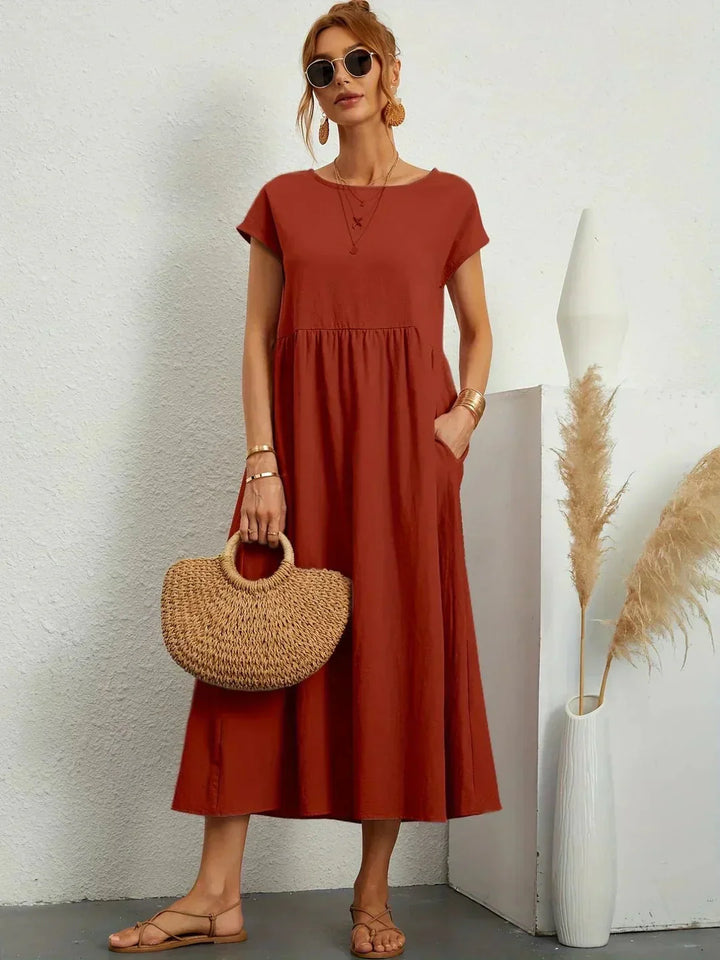Gabrielle™ — Flowing Midi Dress