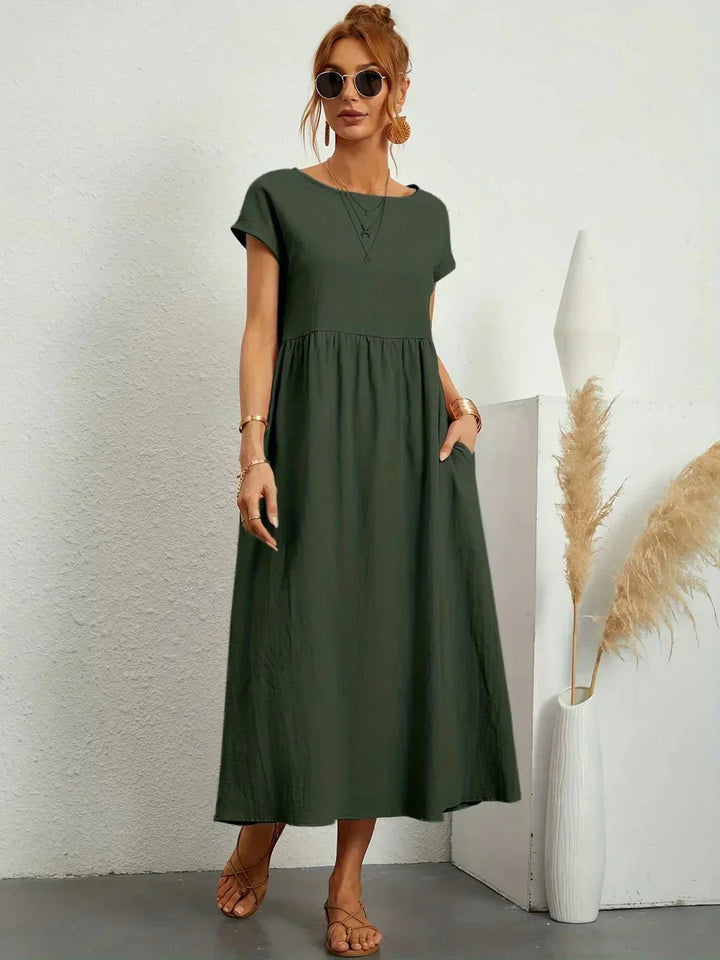 Gabrielle™ — Flowing Midi Dress