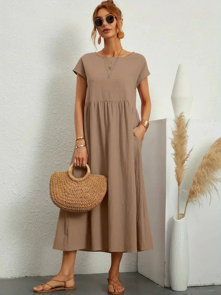 Gabrielle™ — Flowing Midi Dress