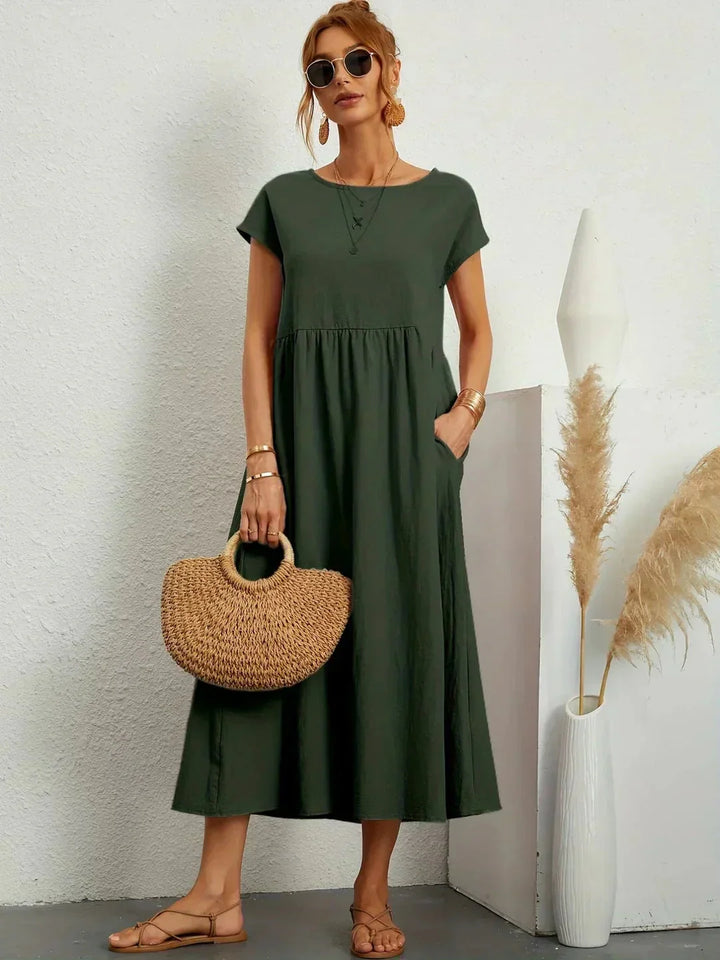 Gabrielle™ — Flowing Midi Dress