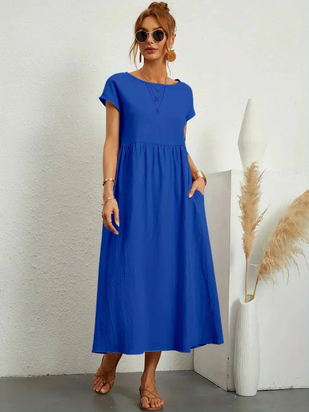 Gabrielle™ — Flowing Midi Dress