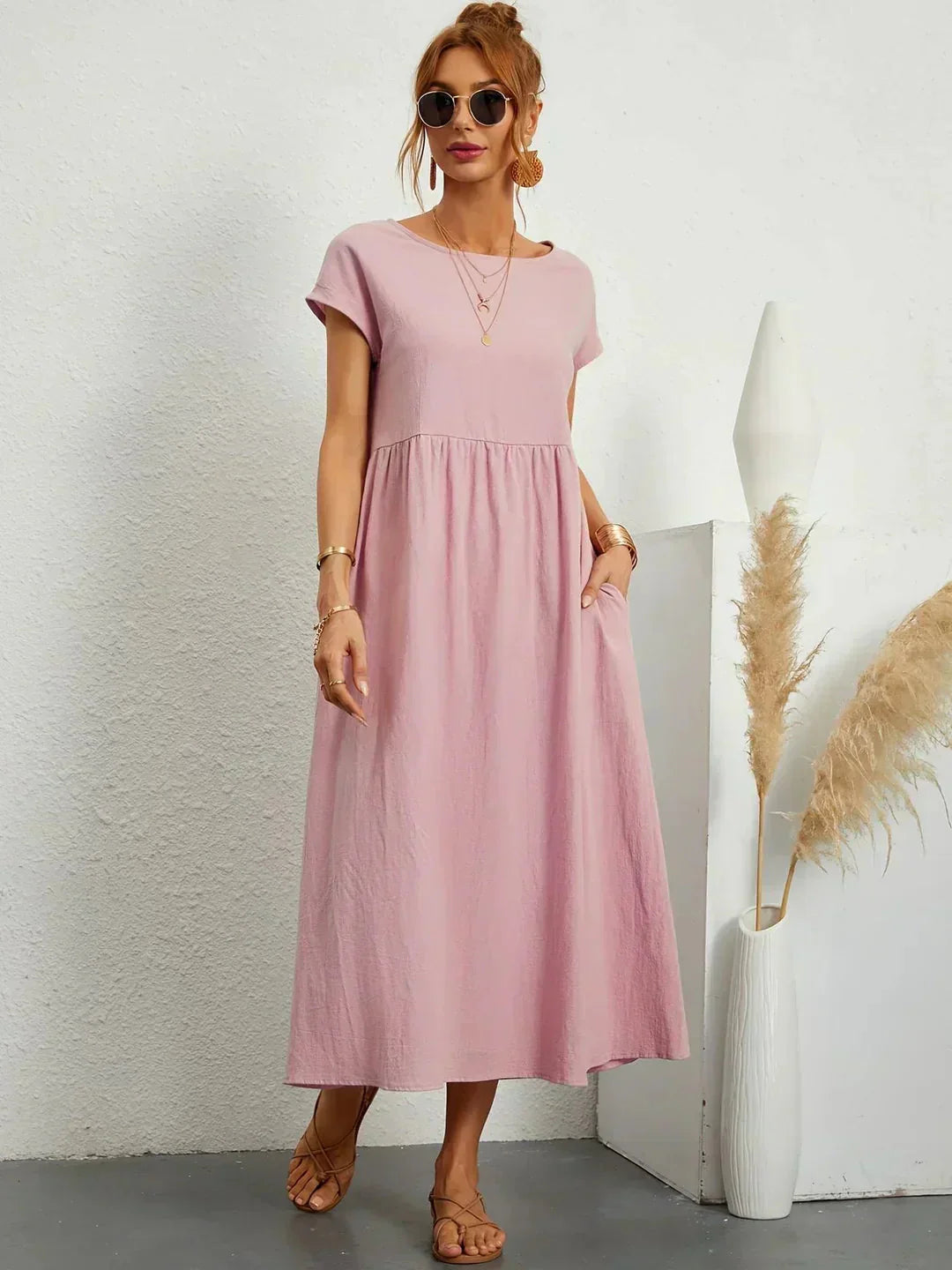 Gabrielle™ — Flowing Midi Dress