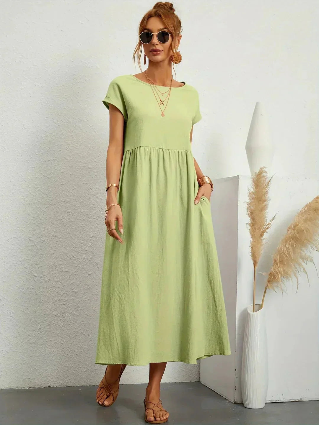 Gabrielle™ — Flowing Midi Dress