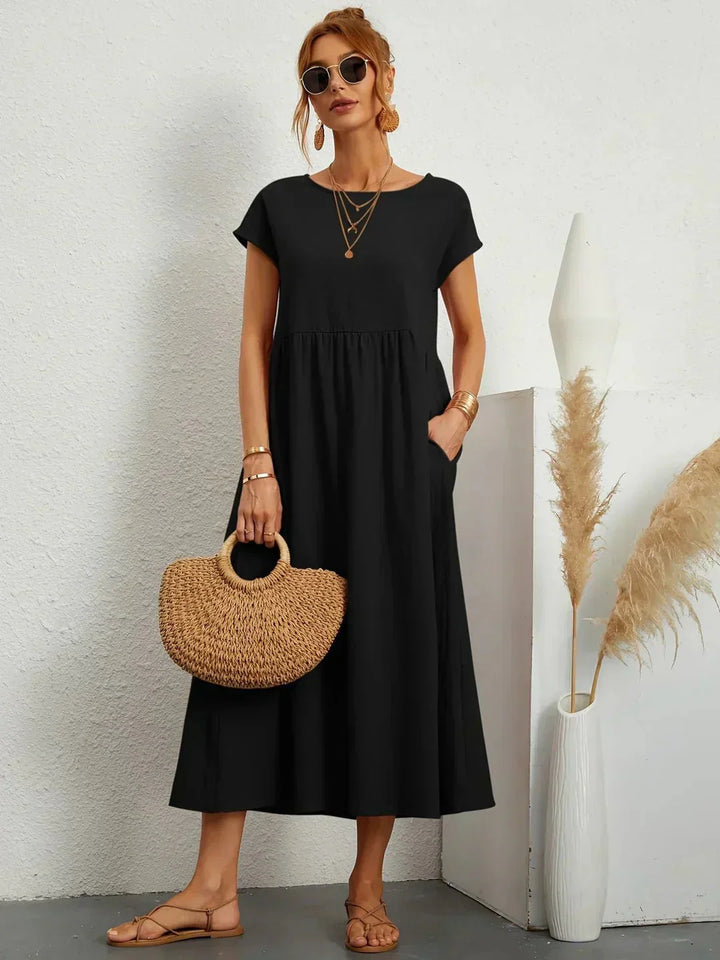 Gabrielle™ — Flowing Midi Dress