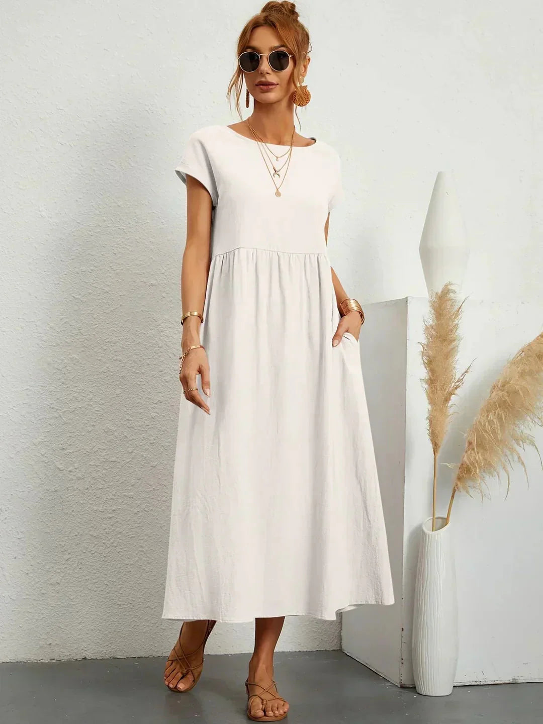 Gabrielle™ — Flowing Midi Dress