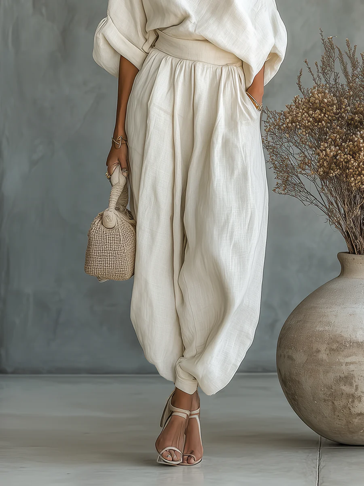 M&H | Two-Piece Set with Off-Shoulder Top