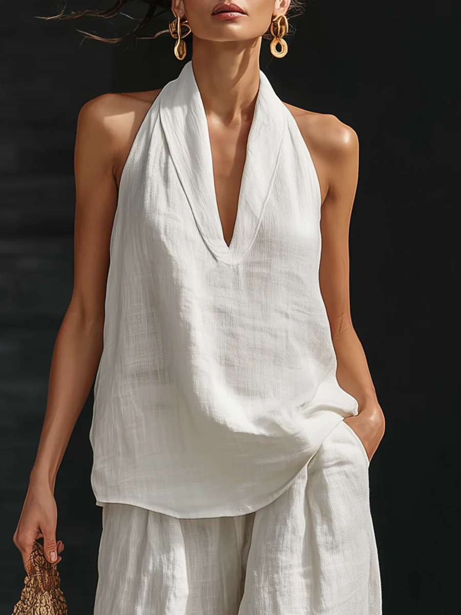 M&H | V-Neck Blouse