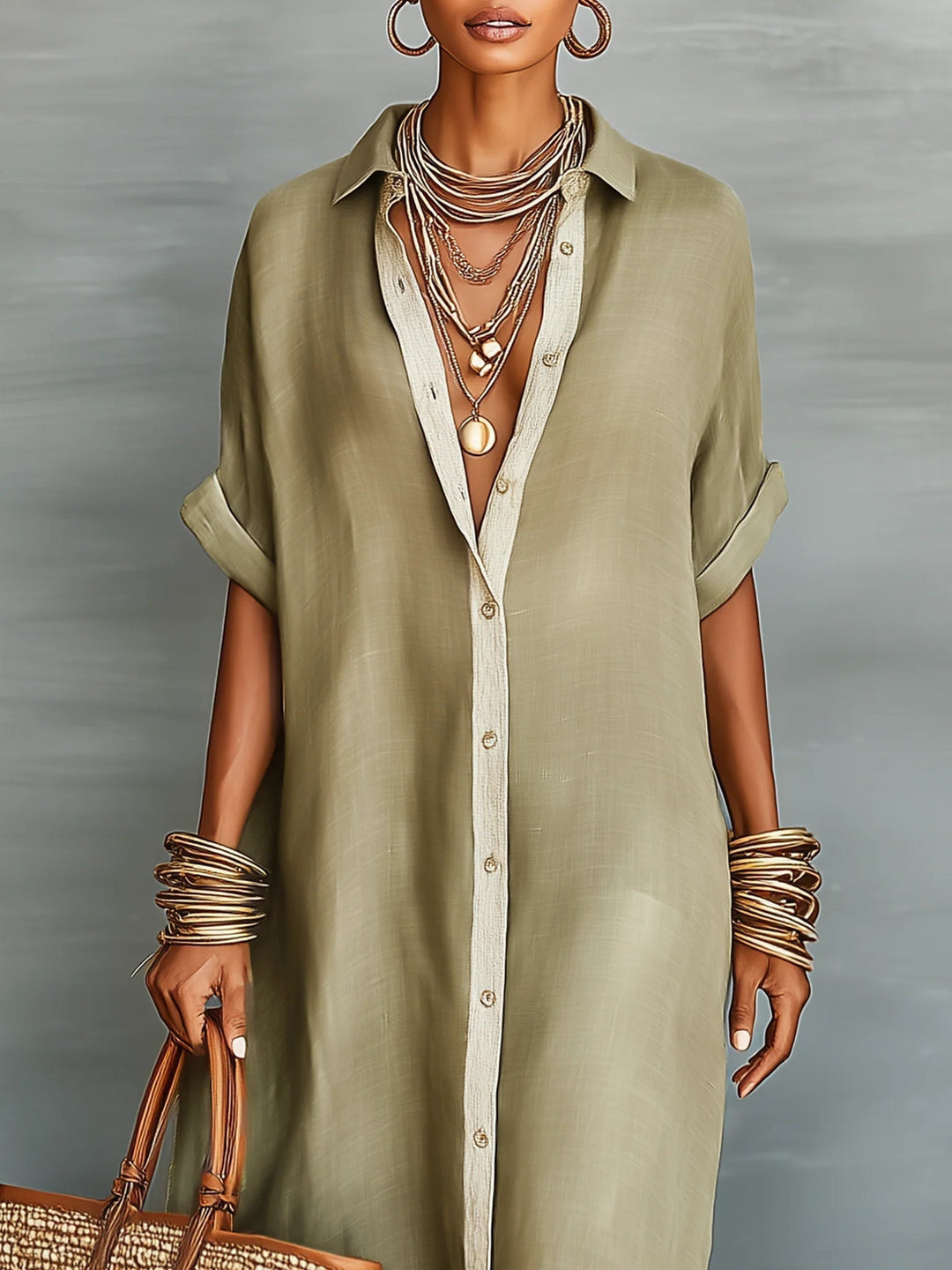 M&H | Maxi Dress Minimalist Style