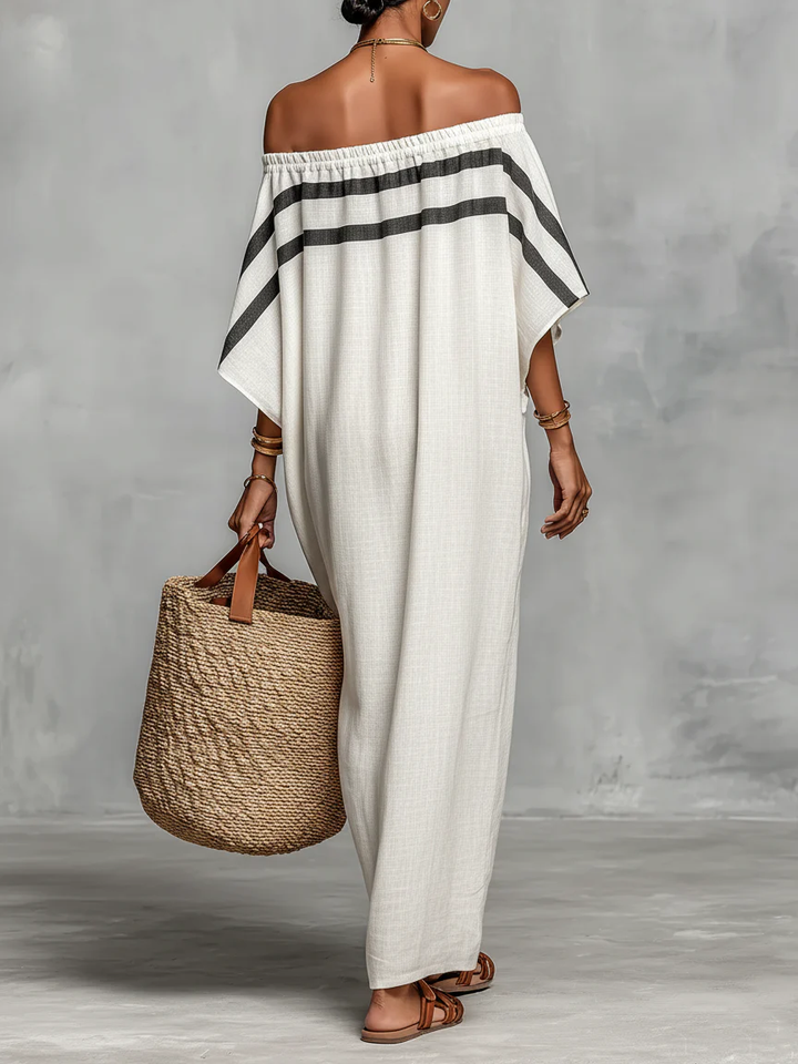 M&H | Off-Shoulder Maxi Dress