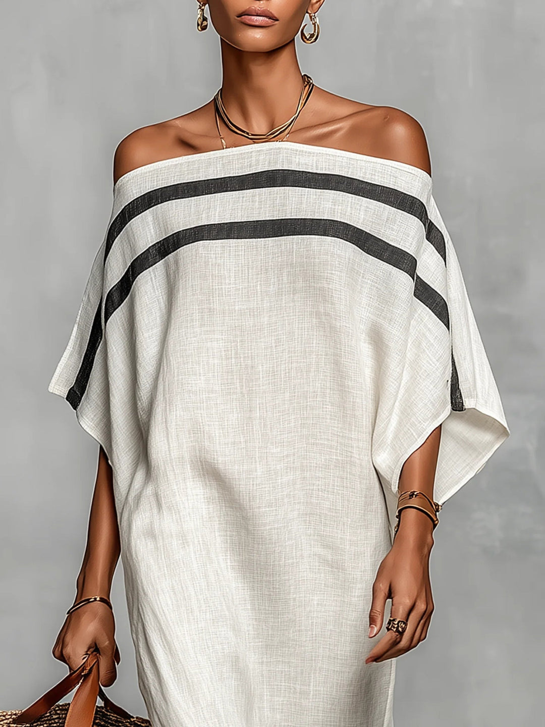 M&H | Off-Shoulder Maxi Dress
