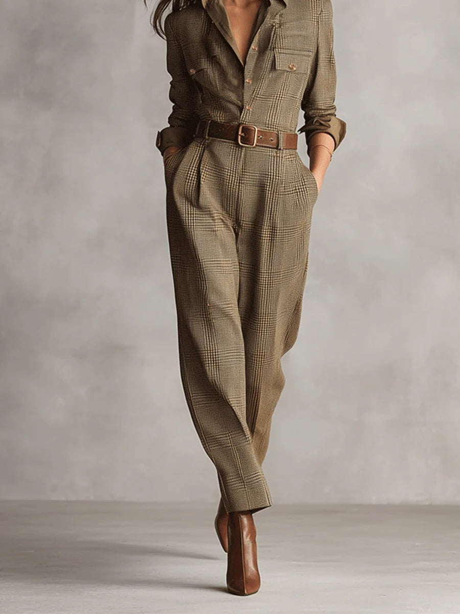 M&H | Jumpsuit in Plaid