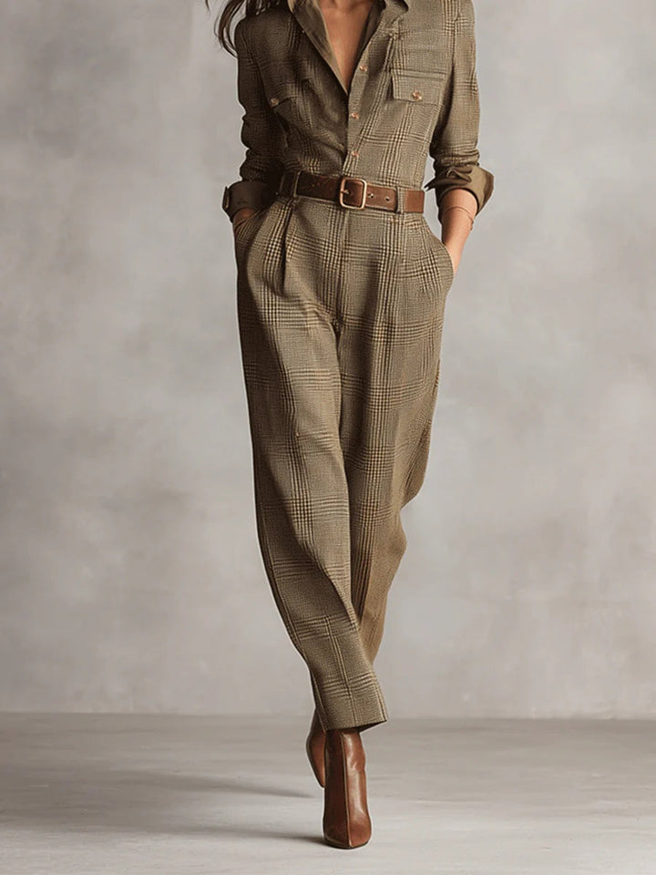 M&H | Jumpsuit in Plaid