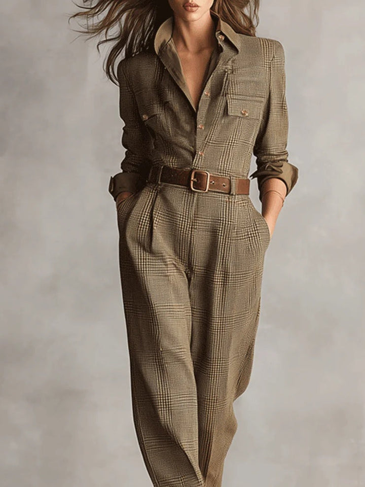 M&H | Jumpsuit in Plaid