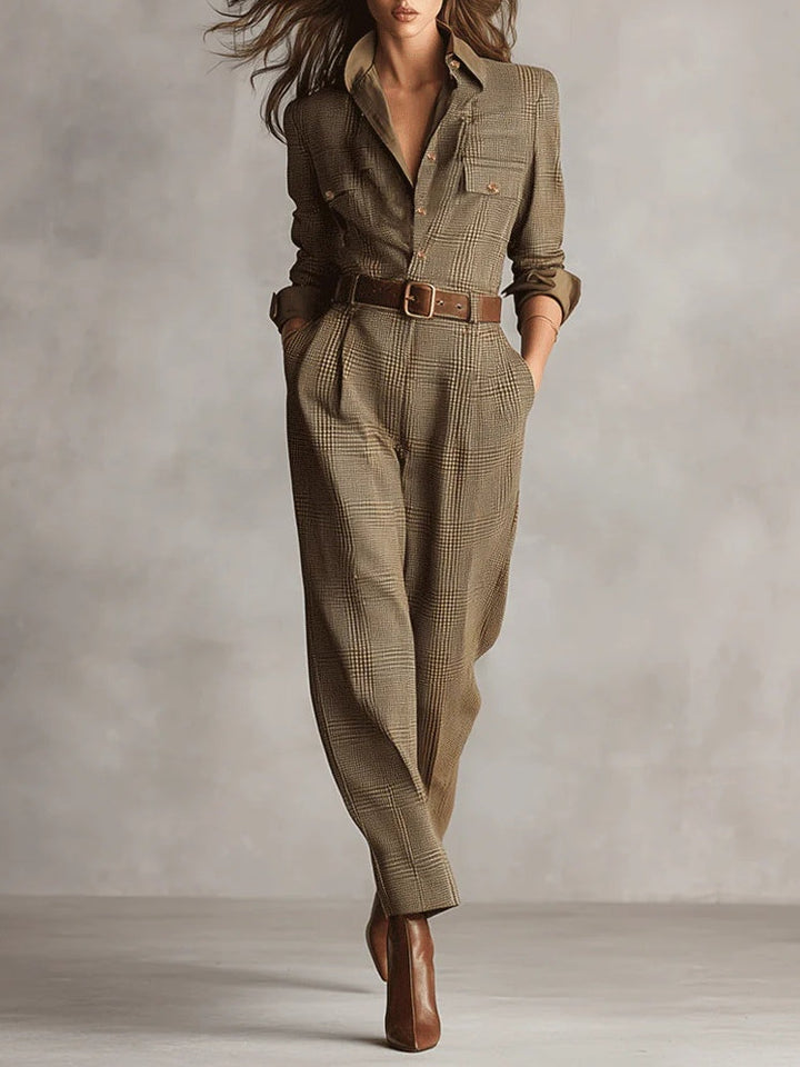 M&H | Jumpsuit in Plaid