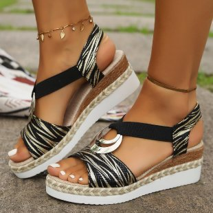 Ergonomic Wedge Heels Sandals